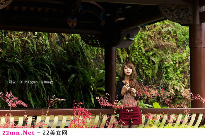 台湾美女模特妍安2012写真4