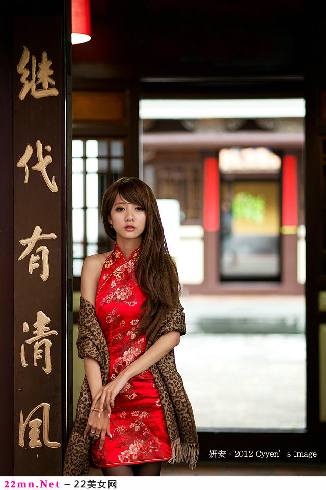 台湾美女模特妍安2012写真12