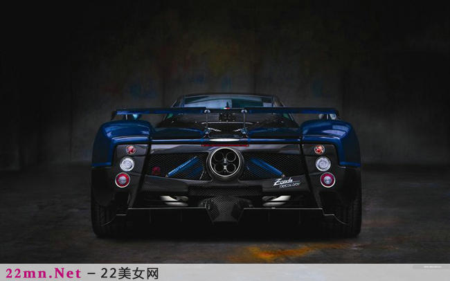 帕加尼超跑zonda2