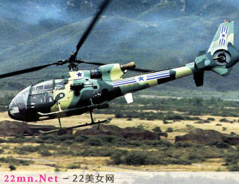 法国SA341小羚羊轻型直升机