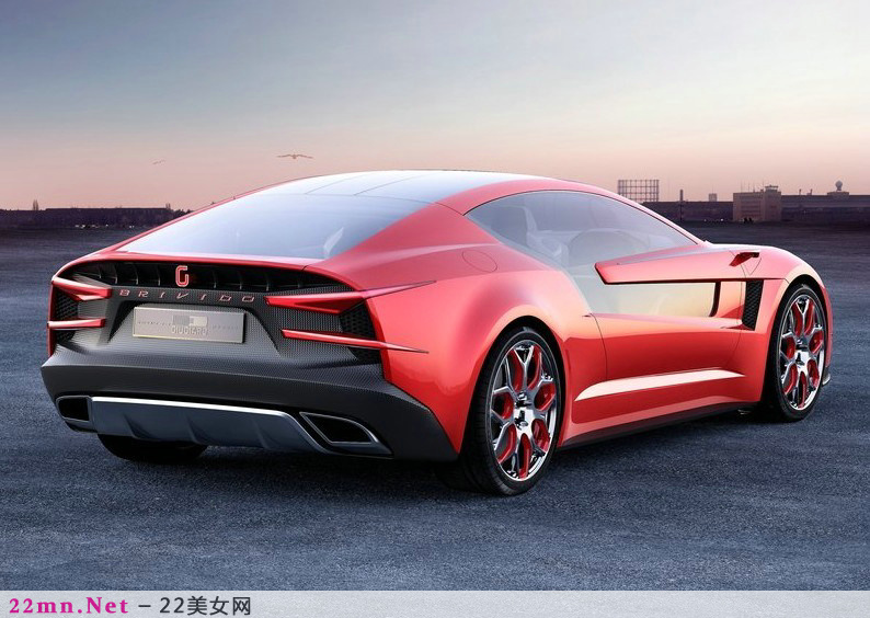 意大利概念超跑Giugiaro Brivido Concept 1