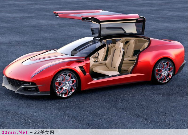 意大利概念超跑Giugiaro Brivido Concept 2