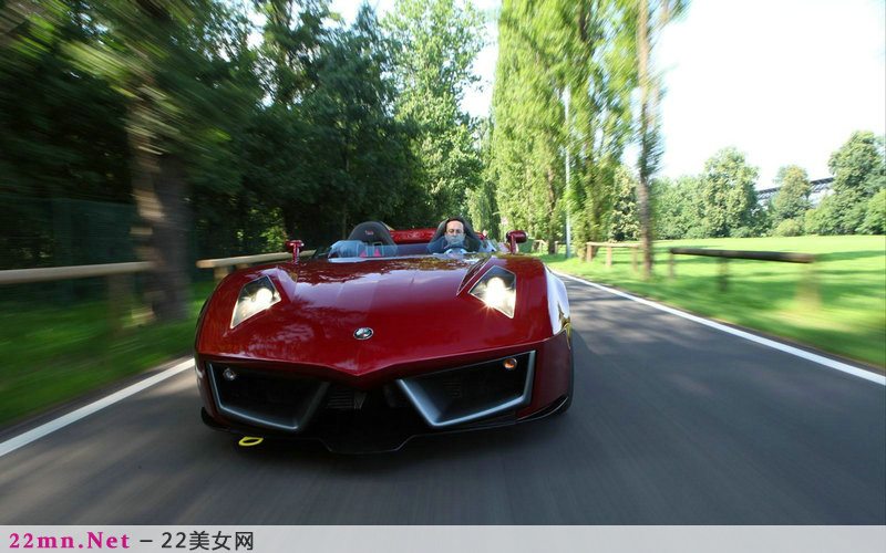 意大利敞篷跑车Spada Codatronca Monza1