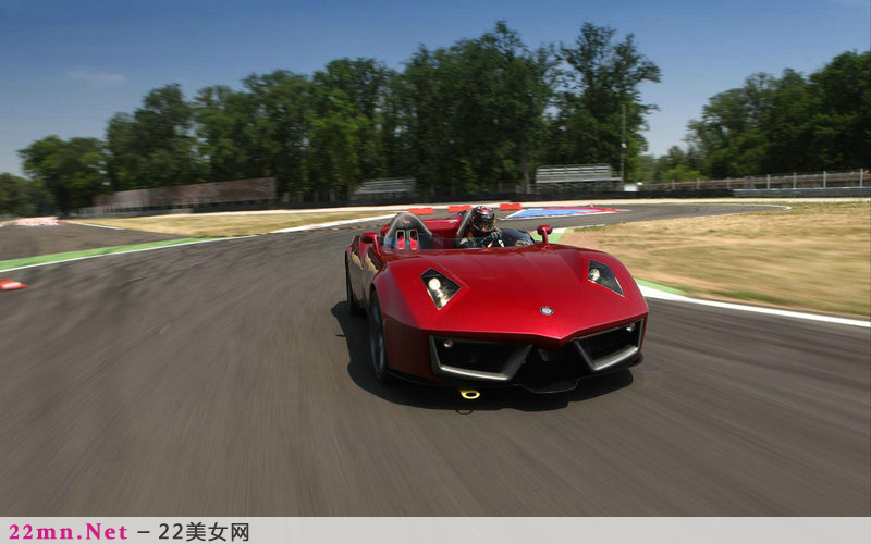 意大利敞篷跑车Spada Codatronca Monza3