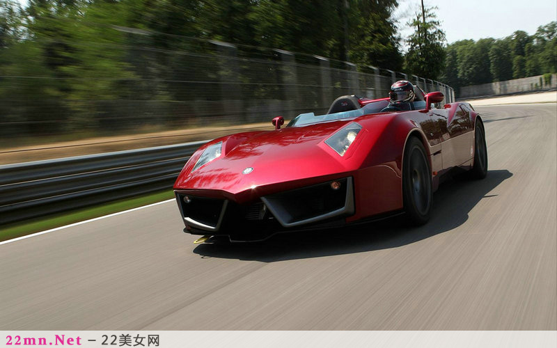 意大利敞篷跑车Spada Codatronca Monza8