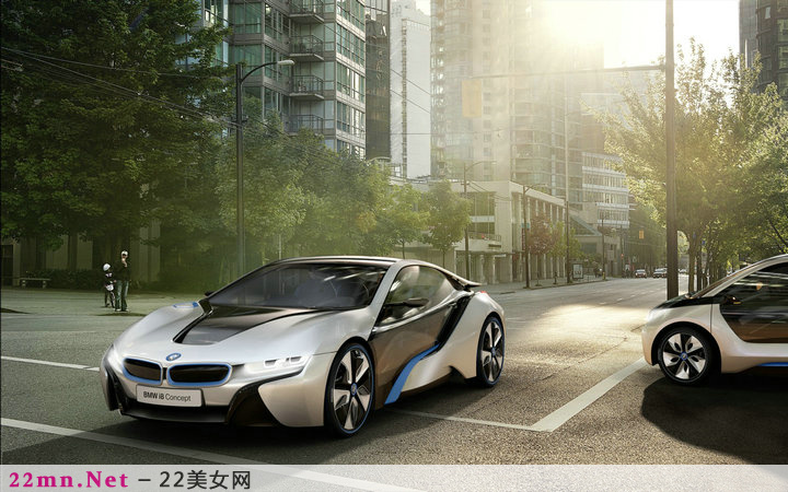 时尚动感宝马BMW i8概念车3