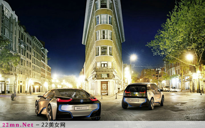 时尚动感宝马BMW i8概念车5