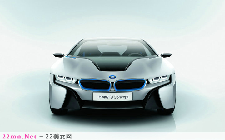 时尚动感宝马BMW i8概念车8