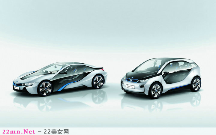 时尚动感宝马BMW i8概念车11