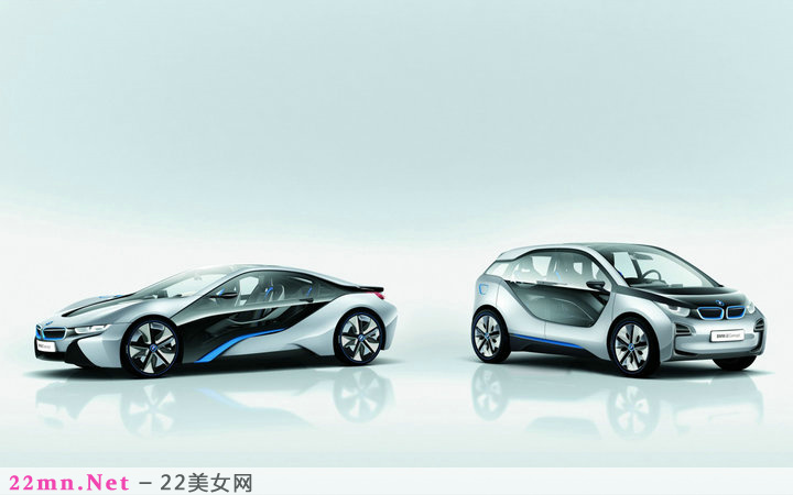 时尚动感宝马BMW i8概念车12