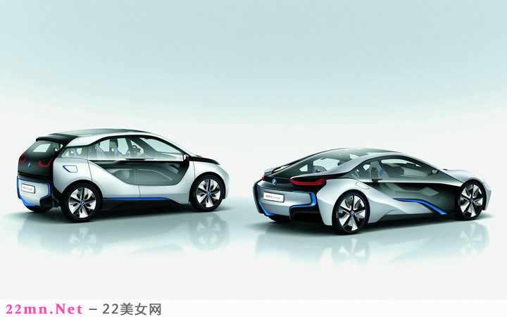 时尚动感宝马BMW i8概念车13