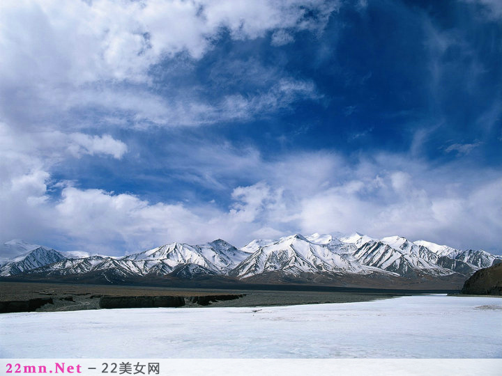 中国名山冬天的唯美雪景图片7