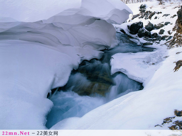 中国名山冬天的唯美雪景图片14