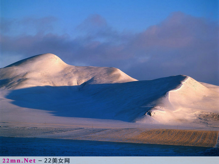 中国名山冬天的唯美雪景图片19