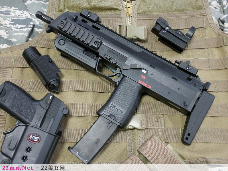 德国单兵自卫武器MP7冲锋枪5