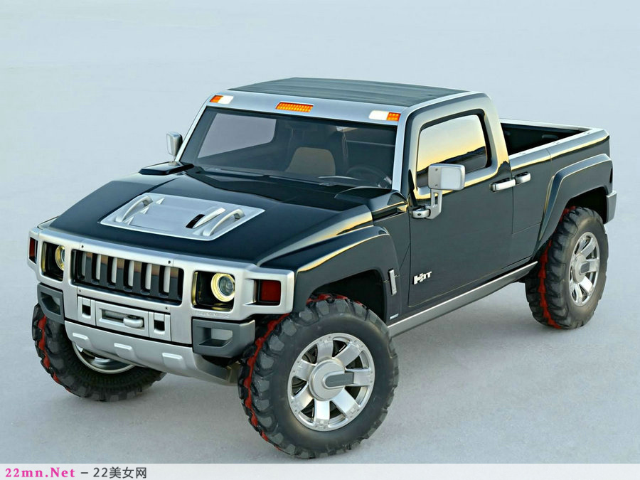 悍马(Hummer)H3T霸气侧漏5