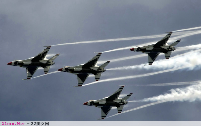 美国空军的雷鸟飞行表演队（USAF Thunderbirds）3