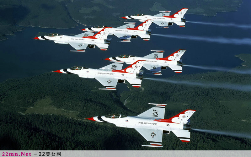 美国空军的雷鸟飞行表演队（USAF Thunderbirds）5