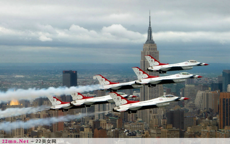 美国空军的雷鸟飞行表演队（USAF Thunderbirds）9