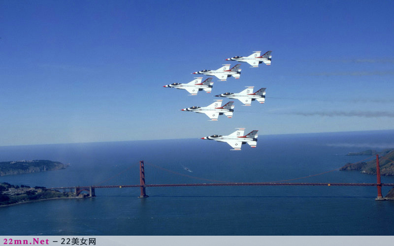 美国空军的雷鸟飞行表演队（USAF Thunderbirds）10