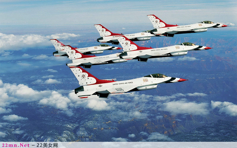 美国空军的雷鸟飞行表演队（USAF Thunderbirds）11