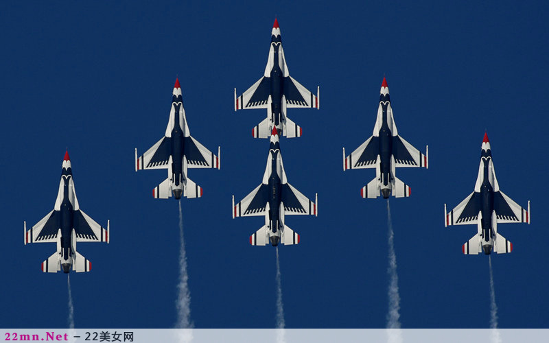 美国空军的雷鸟飞行表演队（USAF Thunderbirds）20