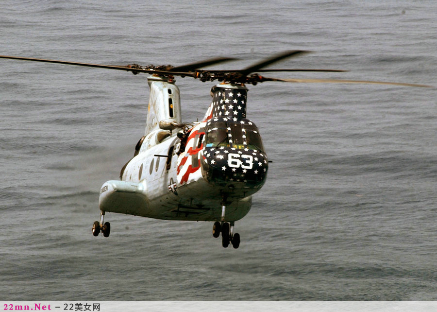 CH-46海骑士运输直升机2