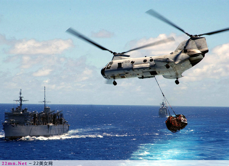 CH-46海骑士运输直升机4