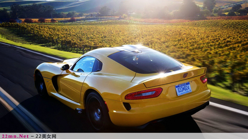 道奇蝰蛇SRT Viper GTS超级跑车4