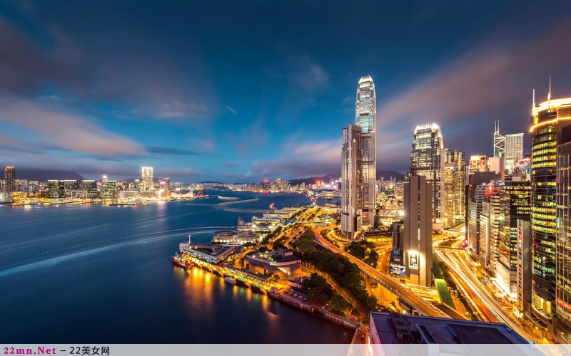 香港旅游必看城市夜景图片1