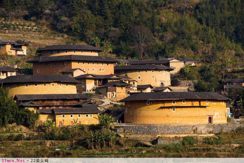 福建永定龙岩客家土楼图片4