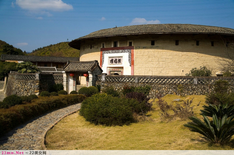 福建永定龙岩客家土楼图片14