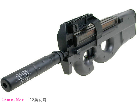 比利时单兵作战武器P90冲锋枪6