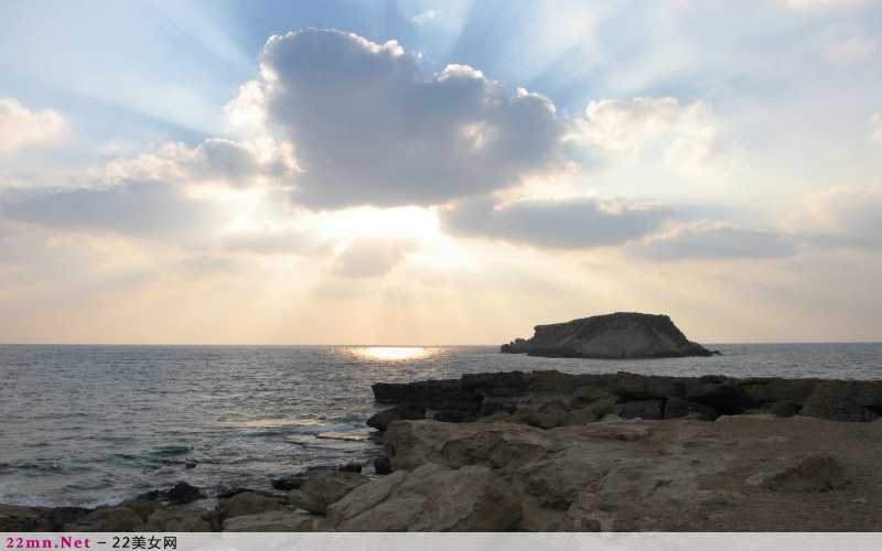 塞浦路斯唯美海岸线风景图片12