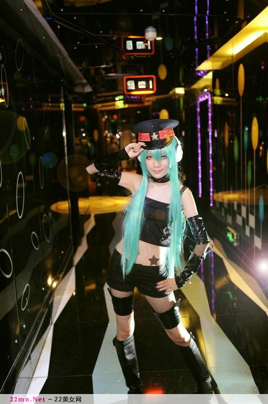 嫩模初音未来Cosplay美图7