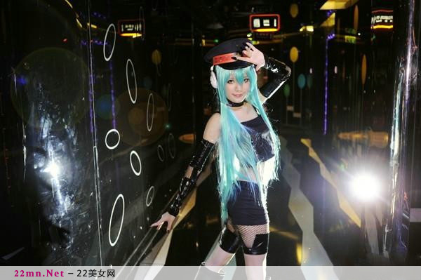 嫩模初音未来Cosplay美图13