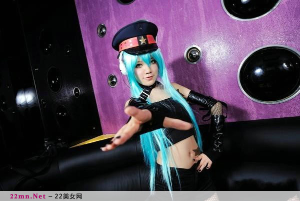 嫩模初音未来Cosplay美图17